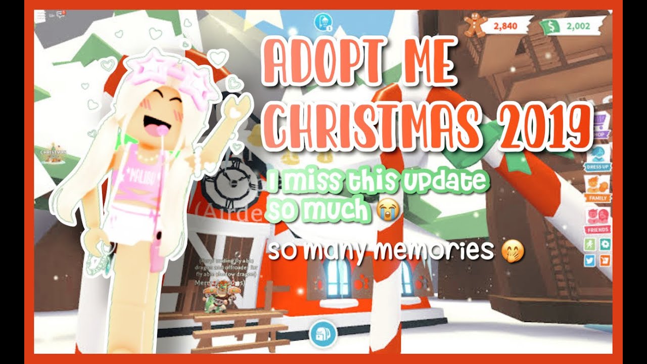 OMG THIS SO NOSTALGIC- 😭 ( ADOPT ME XMAS 2019 )❄️