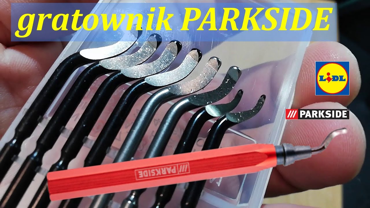 PARKSIDE gratownik ręczny z ostrzami 3szt, ostrza Parkside do gratownika ręcznego 8szt.