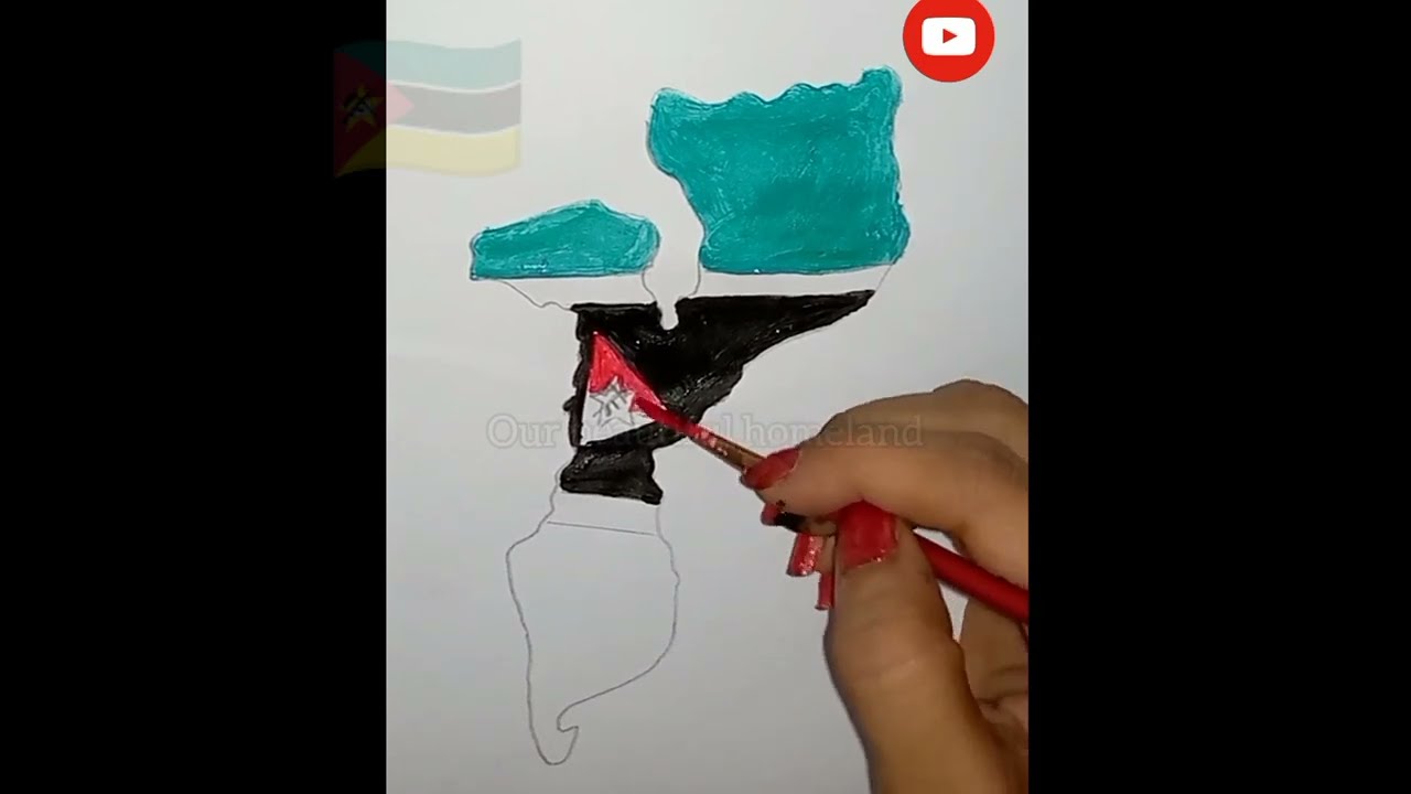 Mozambique independence day drawing with Mozambique independence day song  25 june 2023 Mozambique