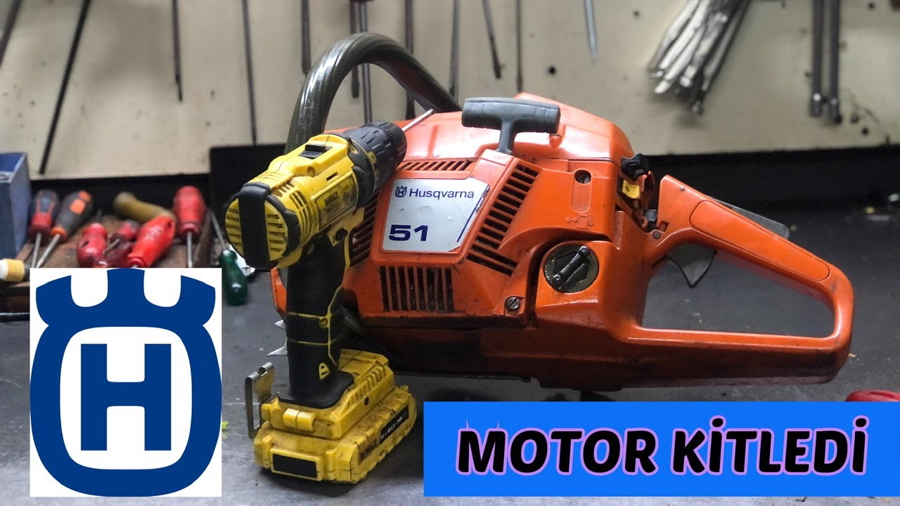 HUSQVARNA 51 KİLİTLEDİ BİR ÇIVATA NELERE YOL AÇTI/HUSQVARNA 51 LOCKED WHAT A BOCK CAUSED#HUSQVARNA