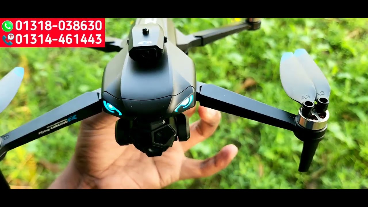 m33 max 4K Drone camera Bangla unboxing review