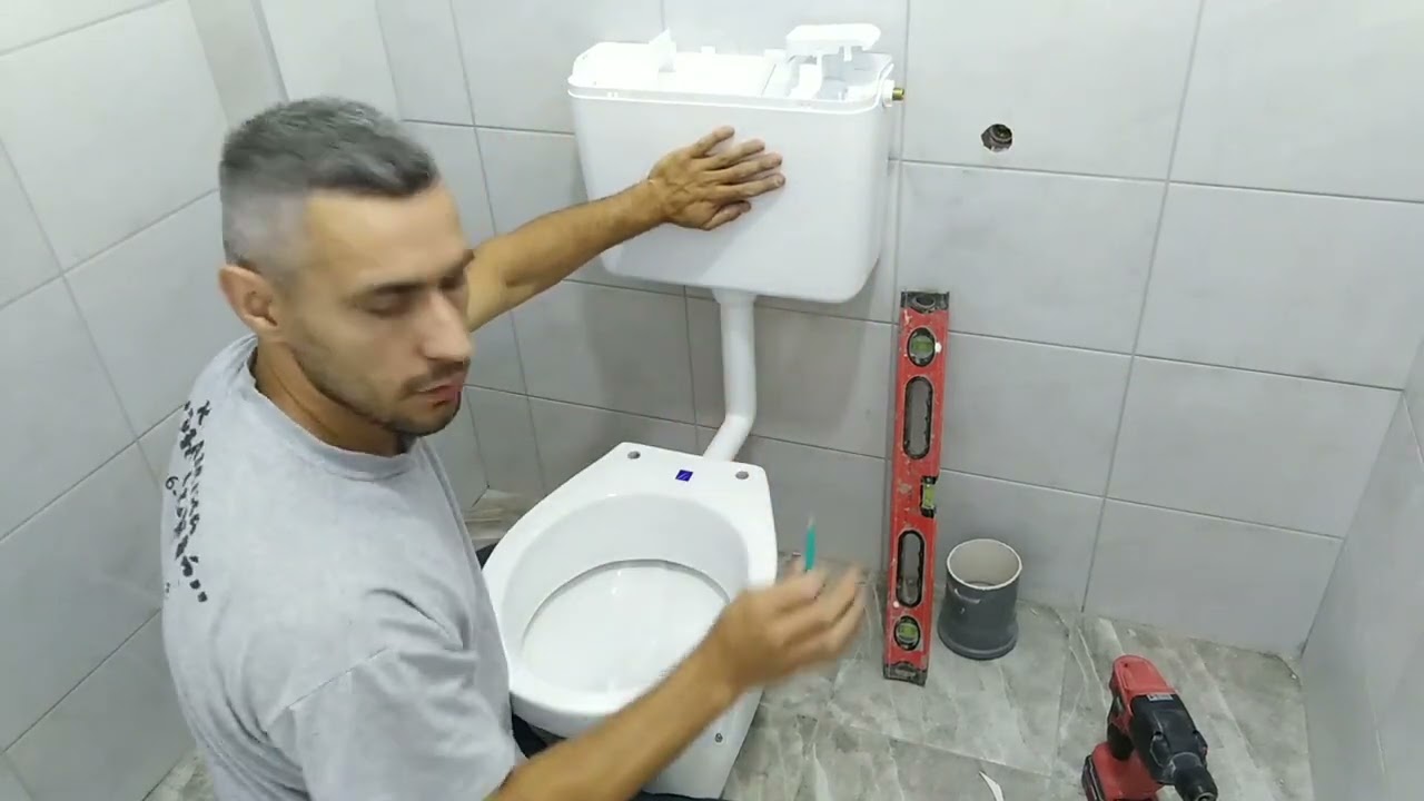 Montaza sanitarije   Nisko montažni vodokotlić