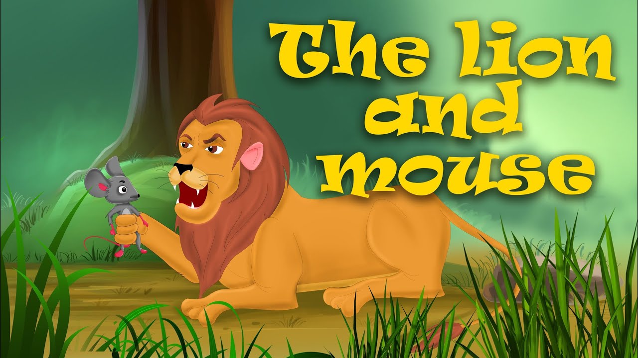 English Moral Stories  ||  Short Stories  ||  The Lion and Mouse