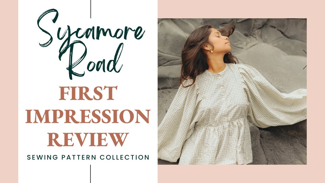 Sycamore Road Indie Sewing Pattern Collection  |  First Impression Review
