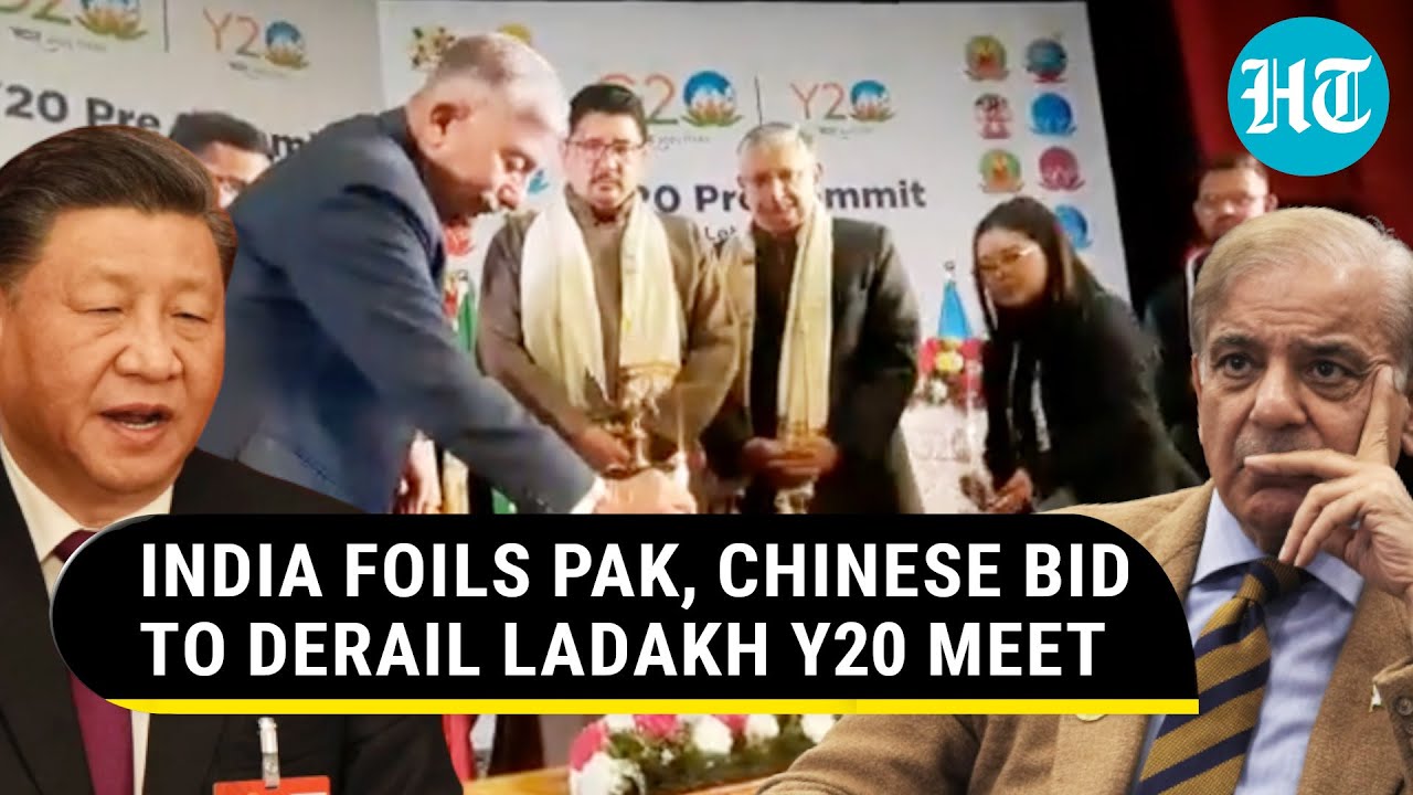 Pak, China propaganda fails; Y20 summit delegates 'back India's stand' on Ladakh, J&K | Watch