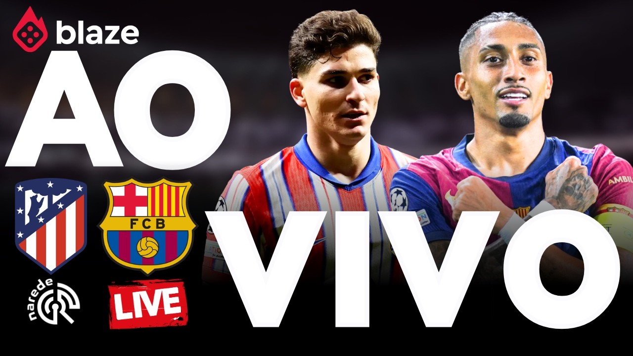 ATL&Eacute;TICO DE MADRID X BARCELONA | AO VIVO | LALIGA 2025/26 JOGO AO VIVO AGORA DIRETO DO METROPOLITANO