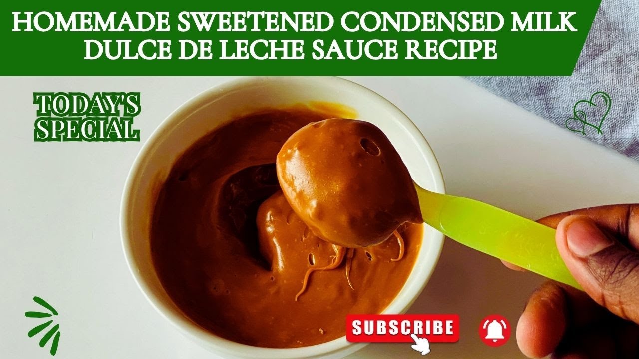 How To Make Dulce de Leche in 5 Minutes from Condensed Milk 