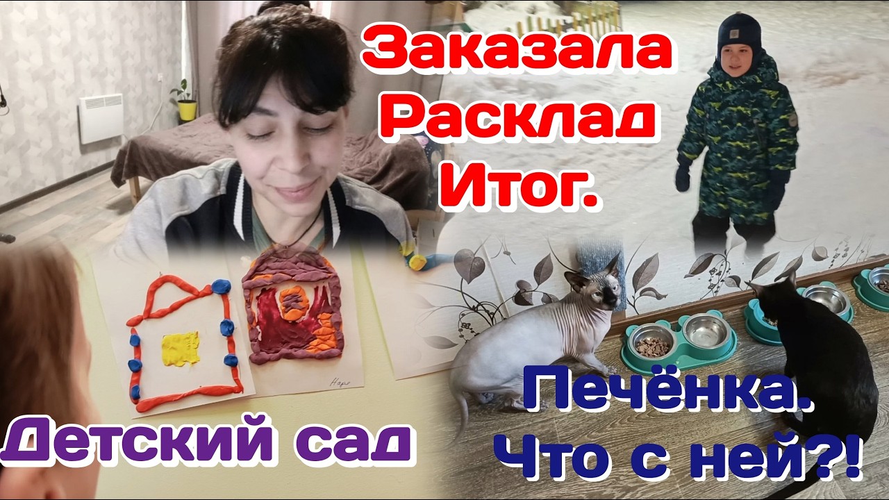 Быстрая уборка.как это?!/Расклад на дочку/Печёнка.Куда дела?! (январь) Часть 1