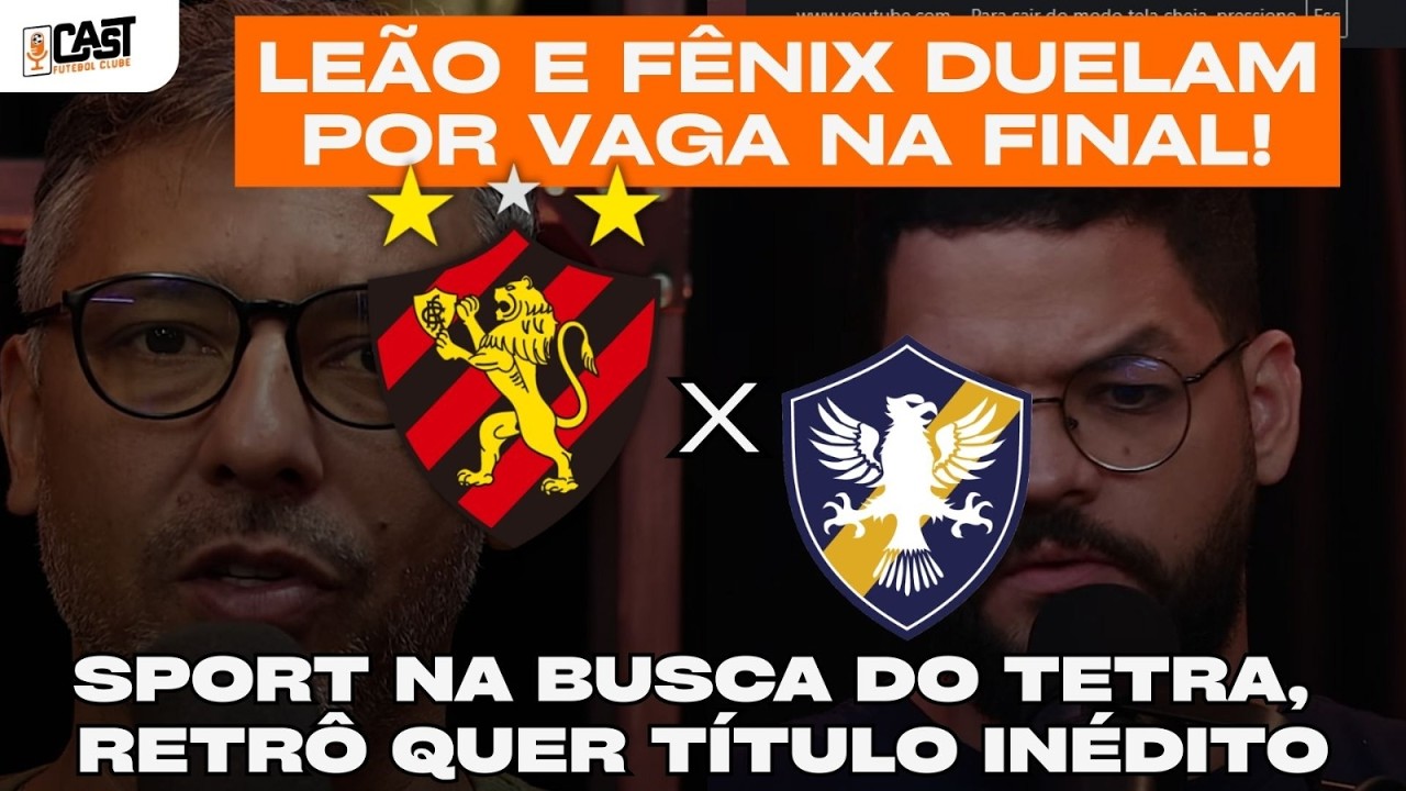 SPORT E RETRO JOGAM PELA SEMIFINAL DO PERNAMBUCANO! LEÃO TEM VANTAGEM DO EMPATE PRA CHEGAR À FINAL!