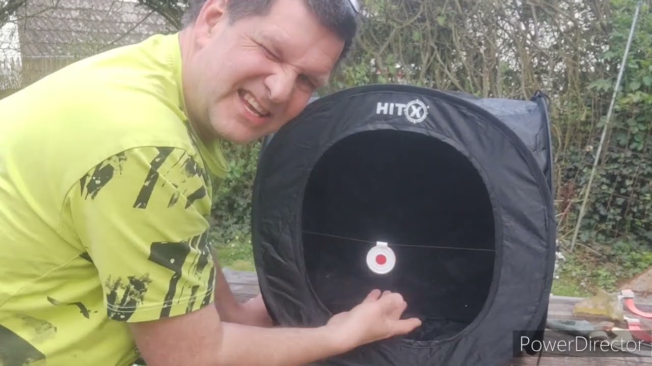 HitX Catchbox - Beschusstest, Amazon hit X  Kugelfang