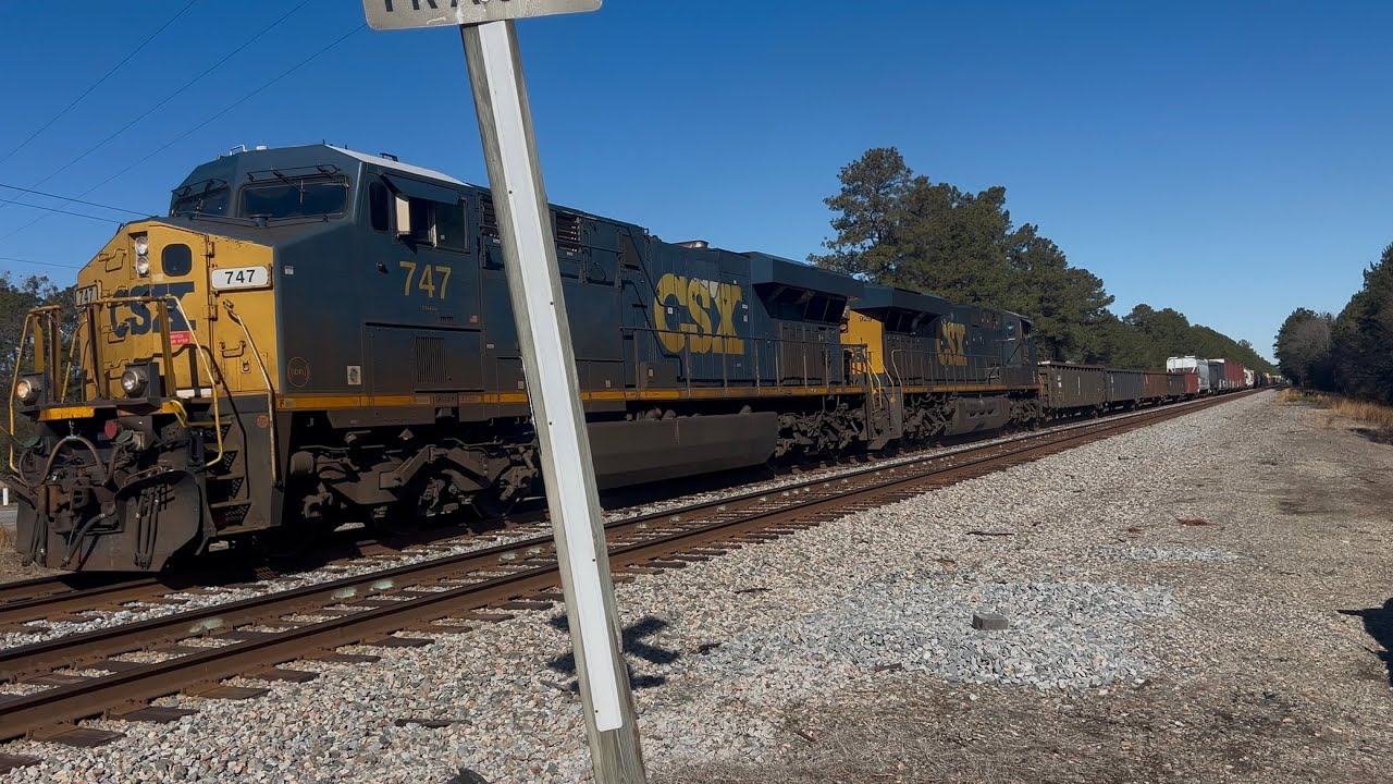 M491-26 Rocky Mount NC to Waycross GA with @CSXMainLineProduction 