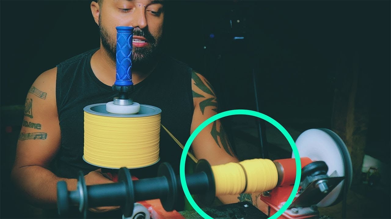 DIA A DIA DE UM PIPEIRO - ENROLADORA DE LINHA TURBO