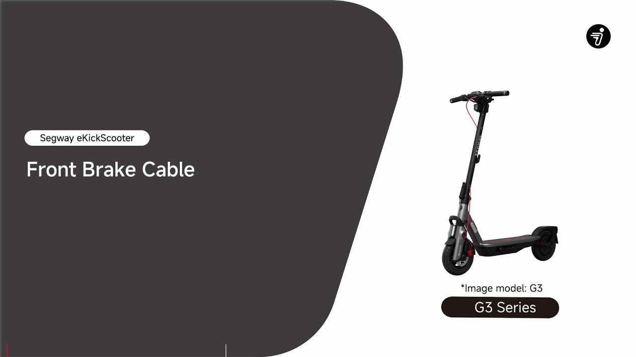 KickScooter MAX G3 Series -Front Brake Cable 前刹车线组件