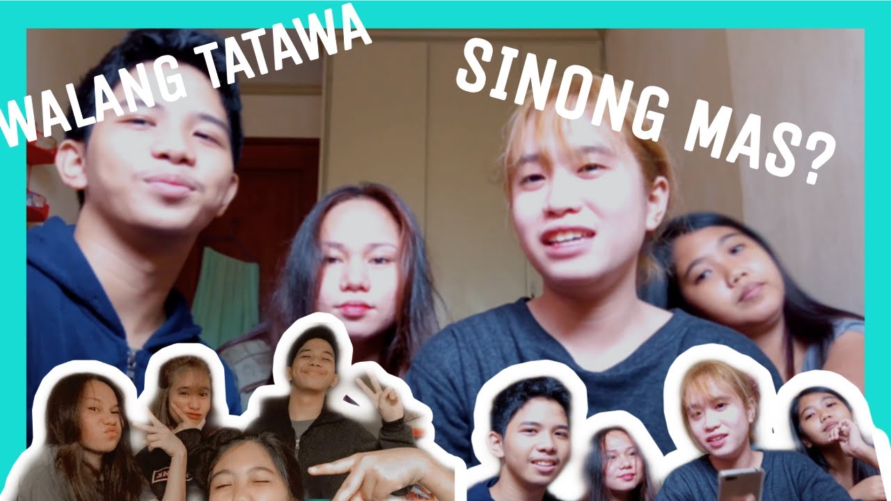 FIRST VLOG!! SINONG MAS + WALANG TATAWA CHALLENGE || MEMA SQUAD (LT HAHAHAHAAH)