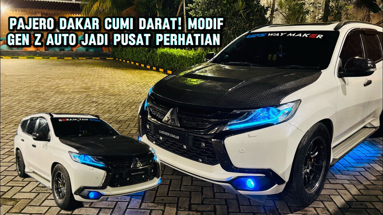 Pajero Dakar Diesel Berubah Total! Modifan Gen Z, Gak Ada Obat 🔥#pajerodakar #reviewmobil 
