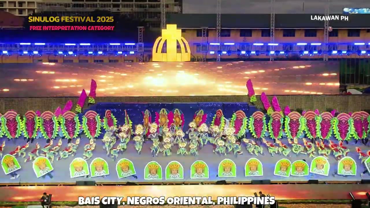BAIS CITY, NEGROS ORIENTAL|| SINULOG 2025|| HUDYAKA sa BAIS FESTIVAL of HARVEST|| Lakawan PH