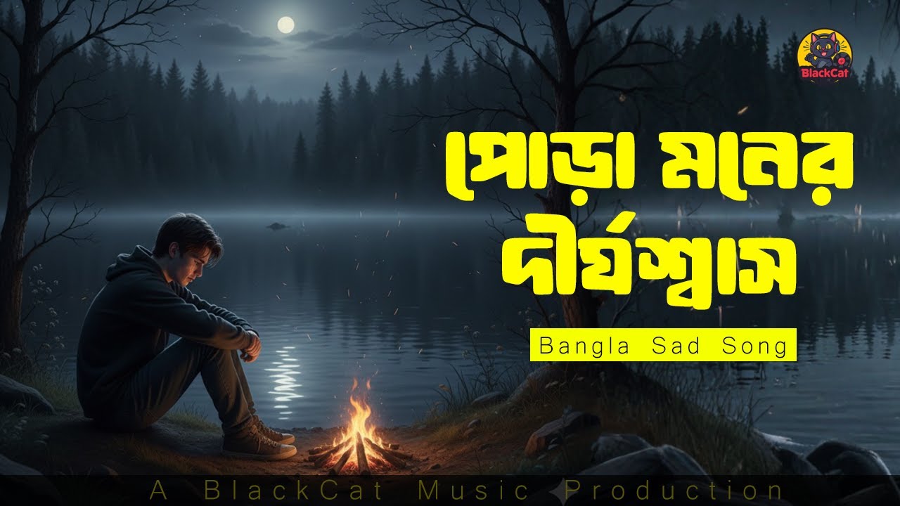পোড়া মনের দীর্ঘশ্বাস | Pora Moner Dirghoshash | Bangla Sad Song 2026 | BlackCat Music