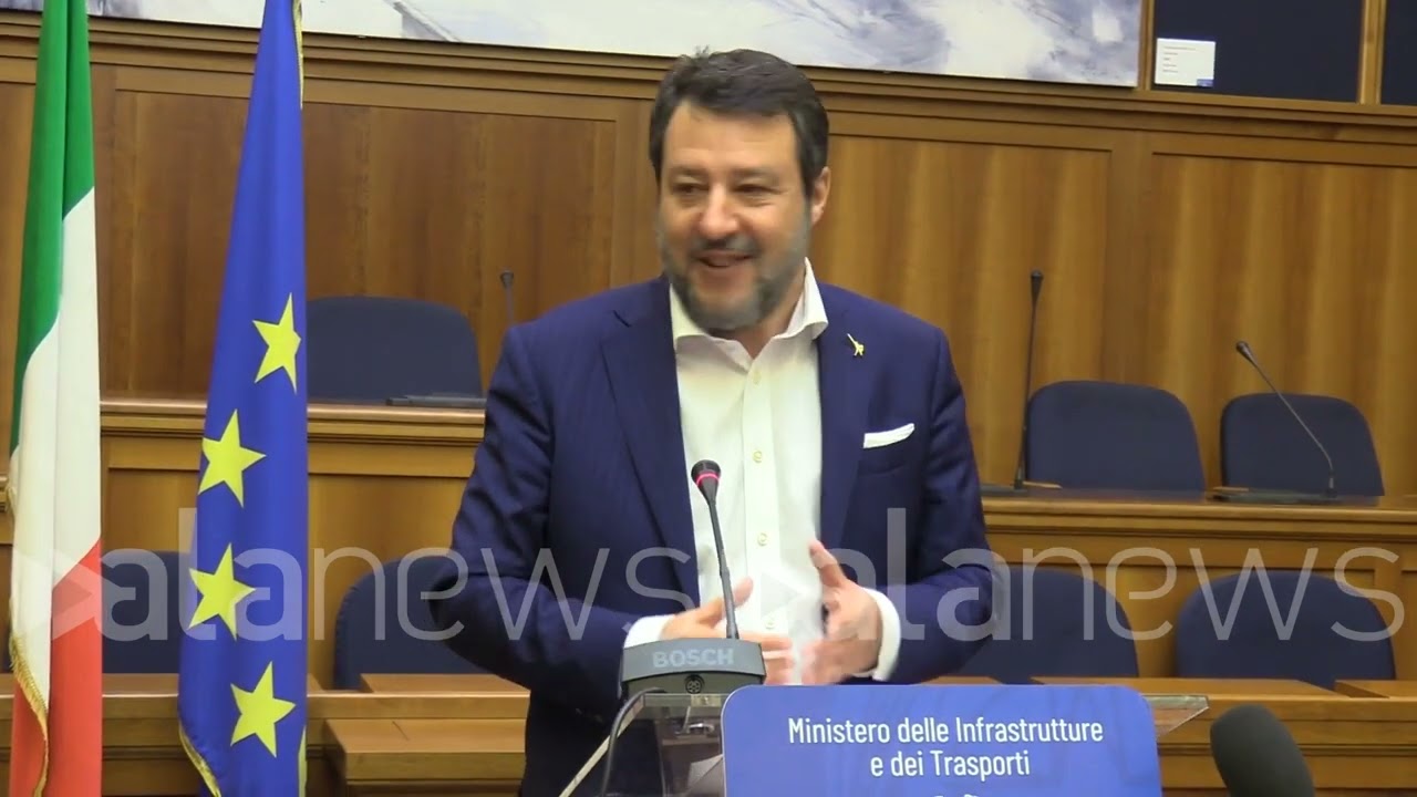 Infrastrutture, Salvini: 
