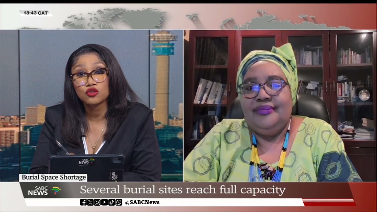 Several burial sites reach full capacity: Thoko Mkhwanazi-Xaluva weighs in