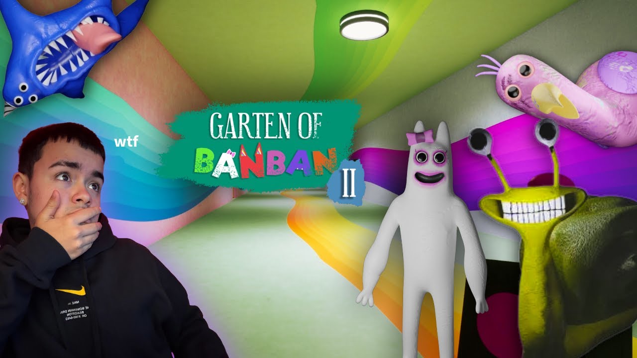 LA PROFESORA ESTA LOCA!! I GARTEN OF BANBAN 2 FULL GAME
