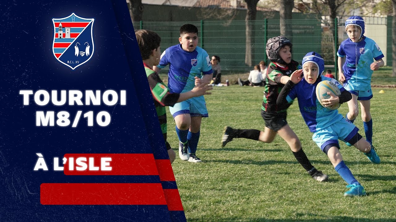 TOURNOI M8/M10 À L'ISLE-SUR-LA-SORGUE - RUGBY COMTAT LUBERON