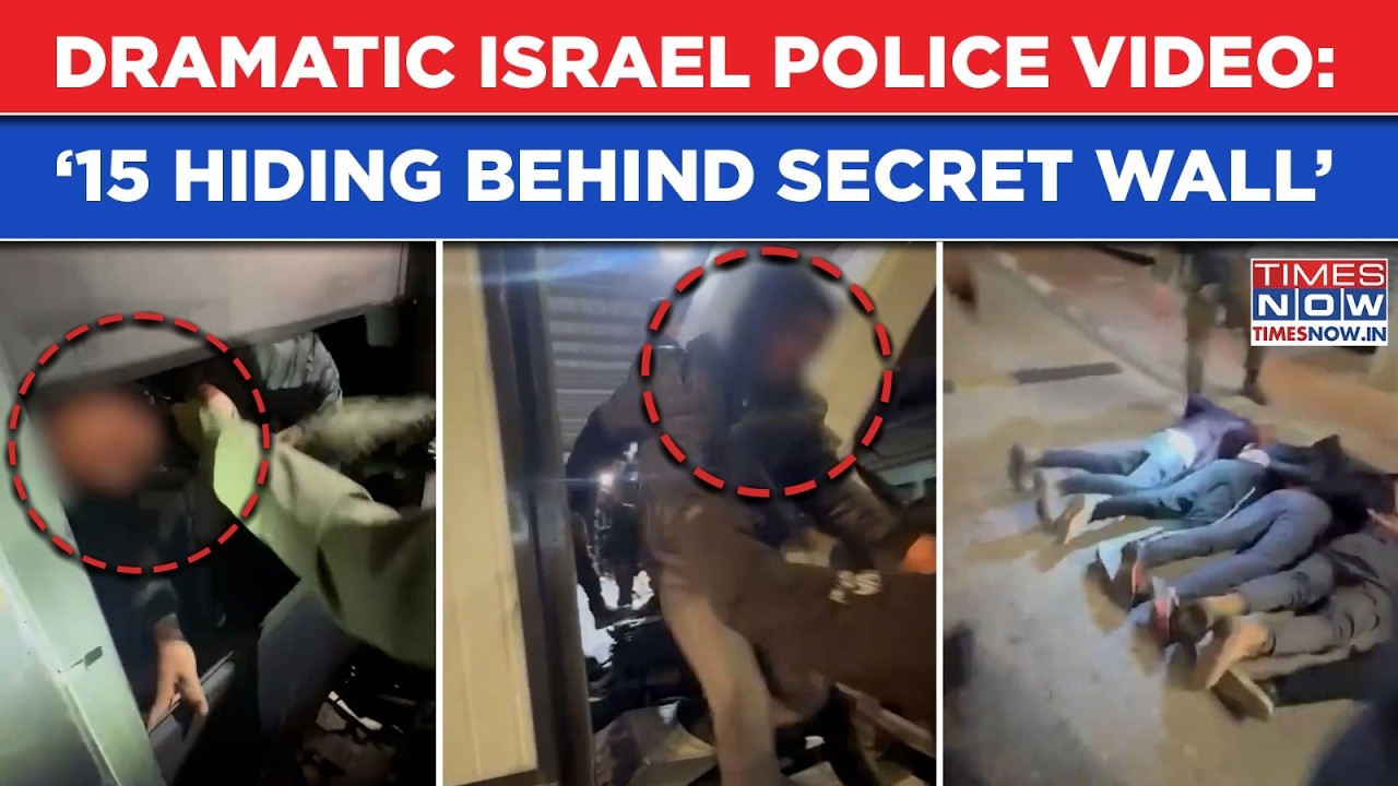 Shocking Israel 'Magav' Video: Police Find ‘15 Hiding Behind Secret Wall’ Claim Amid Middle East War