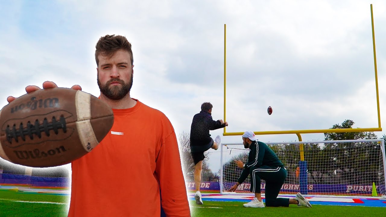 FOOTBALL TRICK SHOT CHALLENGE!
