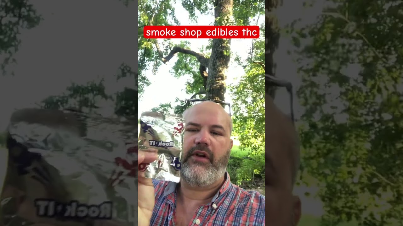 Smoke shop rock it edible thc review life hack  #fyp #shorts #viral #weed #lifehacks