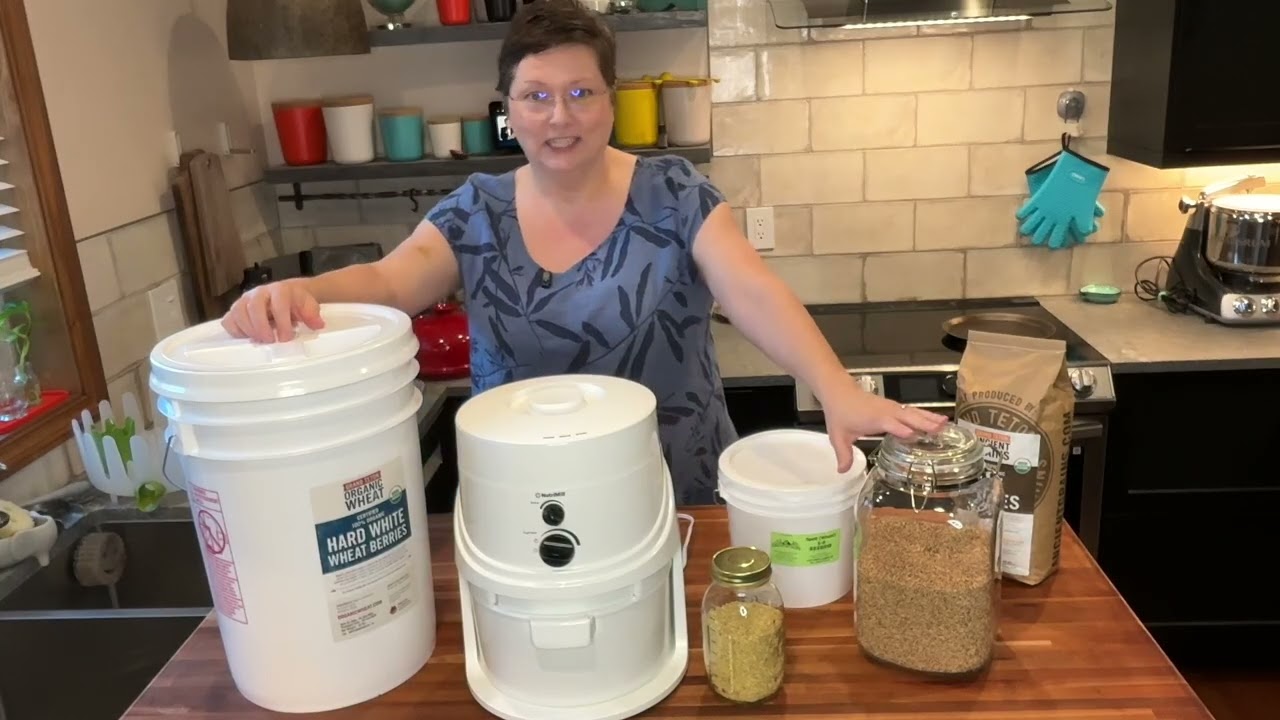 Buy Grains, Store Grains, and Why I think Nutrimill Classic is the mill to choose #nutrimill
