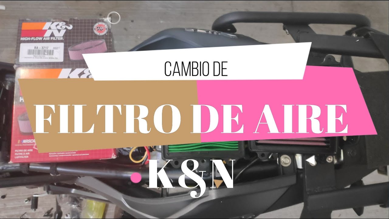Instalación filtro K&N especifico Dominar UG, mas arreglos para reducir ruidos.