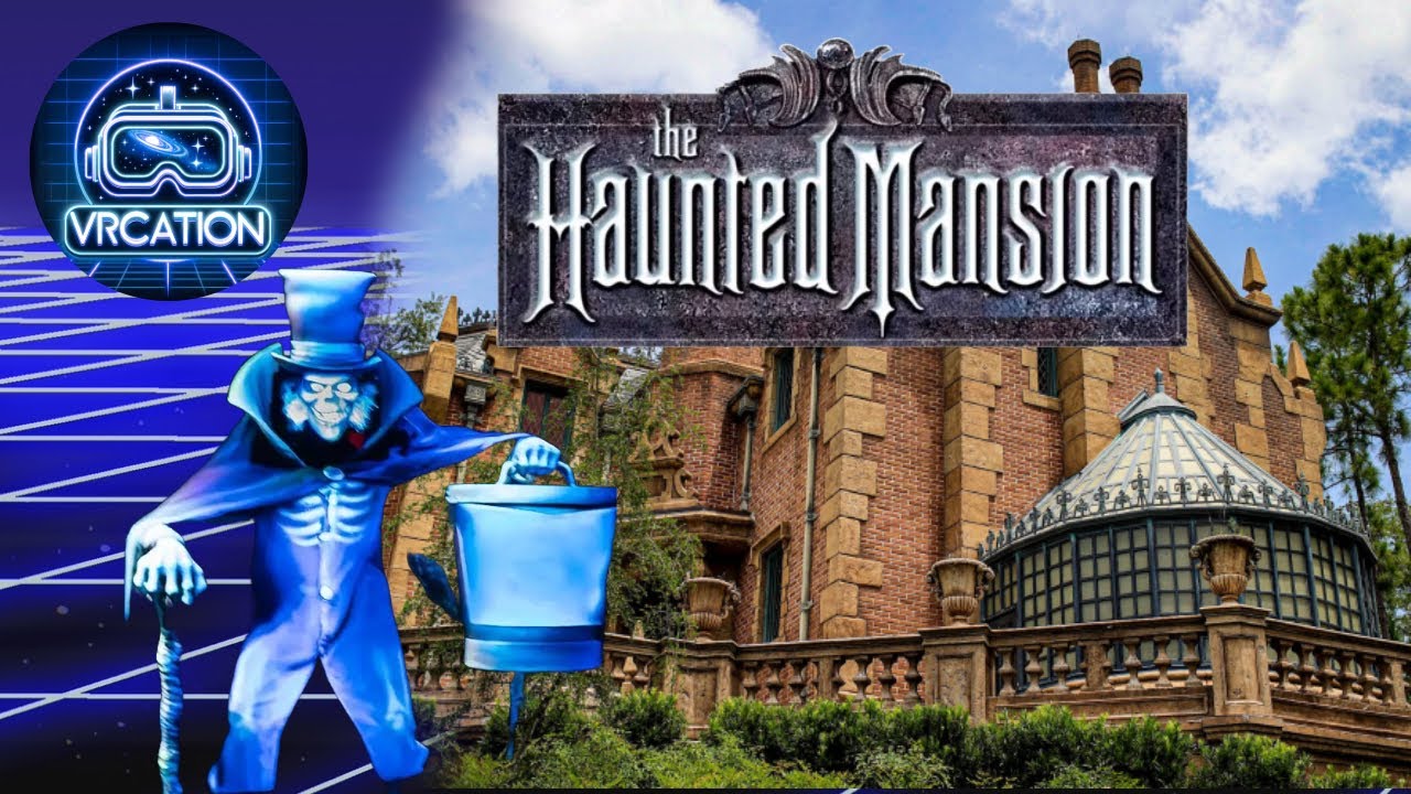Ride Haunted Mansion without the hour wait in VR180 & Binaural Audio (3D)