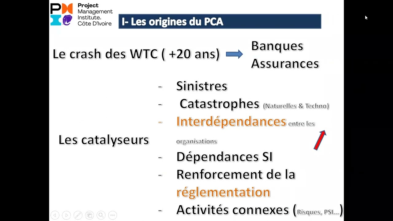 Les enjeux de la Qualité et du PCA (Plan de Continuité d'Activité) pour une entreprise pérenne.