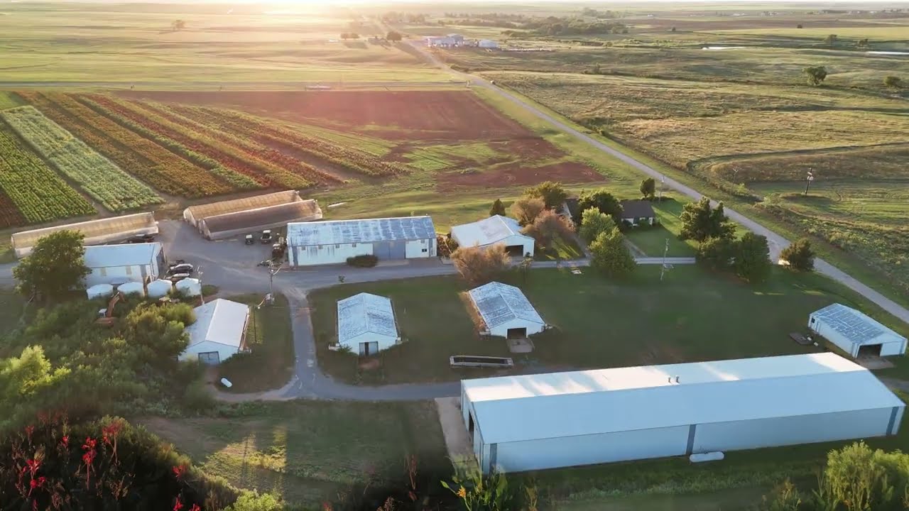An Aerial Tour of Horn Canna Farm