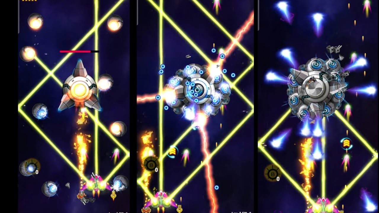 rocket studio | space shooter | Light storm vs boss 33 | Frooto gaming