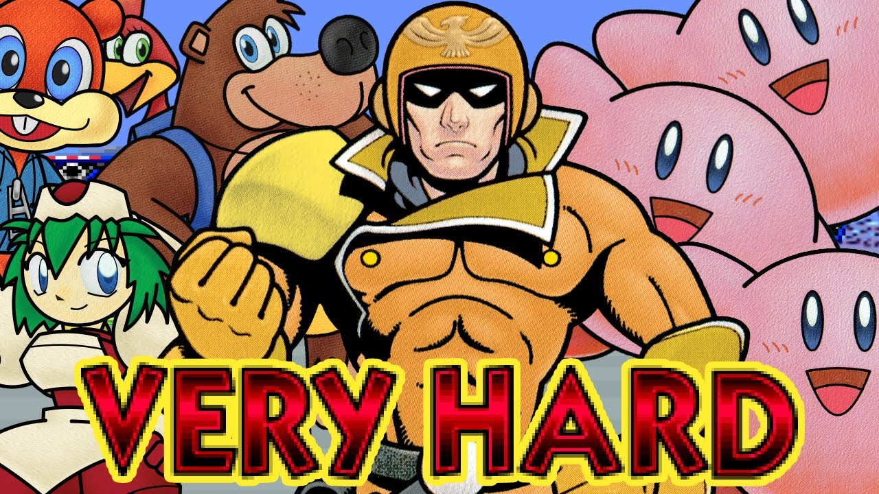 Super Smash Bros.Remix (All-Star Mode) Captain Falcon [Very Hard]