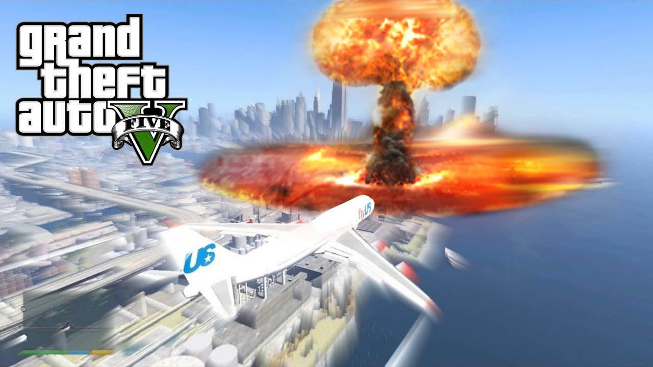 Faire EXPLOSER un Missile NUCLEAIRE sur GTA 5 !!