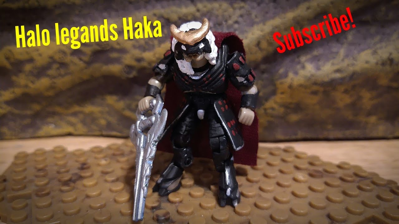 Halo Legands Haka (Remake!) Mega Construx Custom Figure