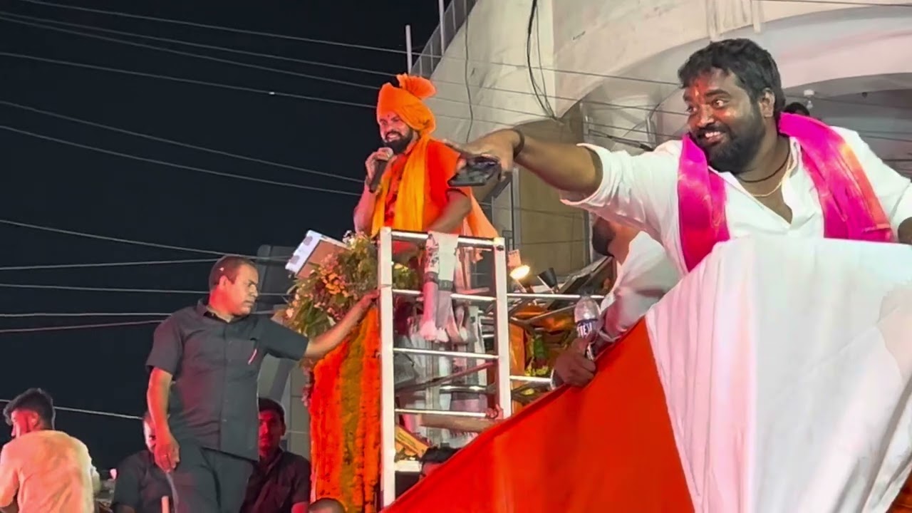 Mla raja singh shoba yatra 😇 | Hyderabadi famous Sri Ram shoba yatra