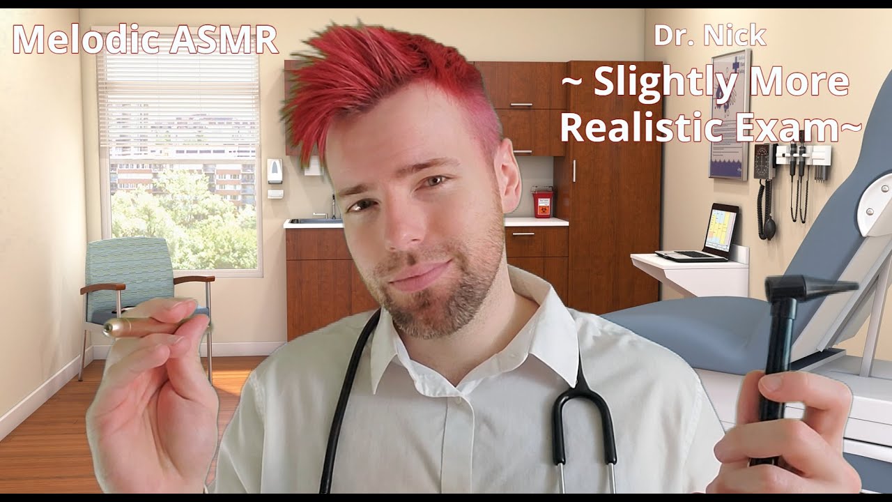 ASMR Doctor Nick  Roleplay ~ Slightly More Realistic Exam ~