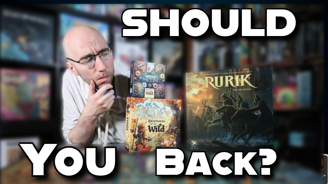 Before You Back: Rurik 2nd edition & Defenders of the Wild: Critter Moon