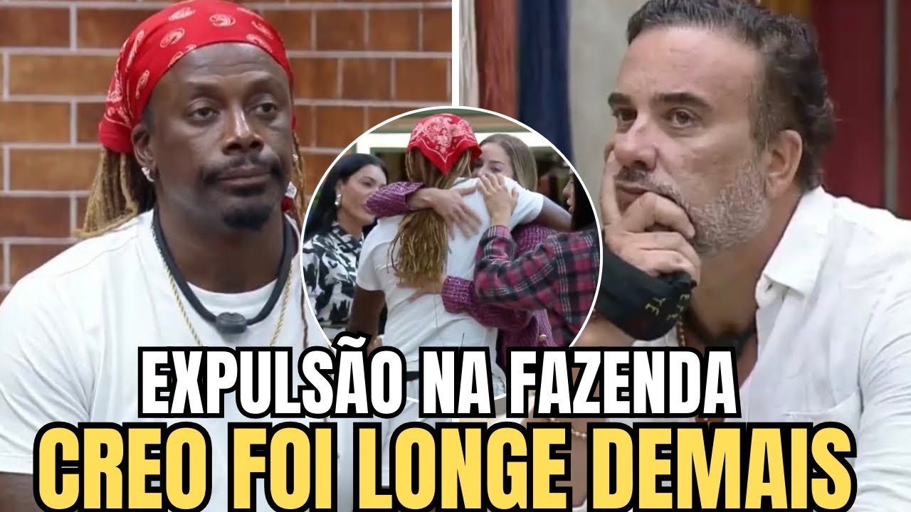 CREO PERDEU CONTROL E FOI EXPULSO DA FAZENDA 