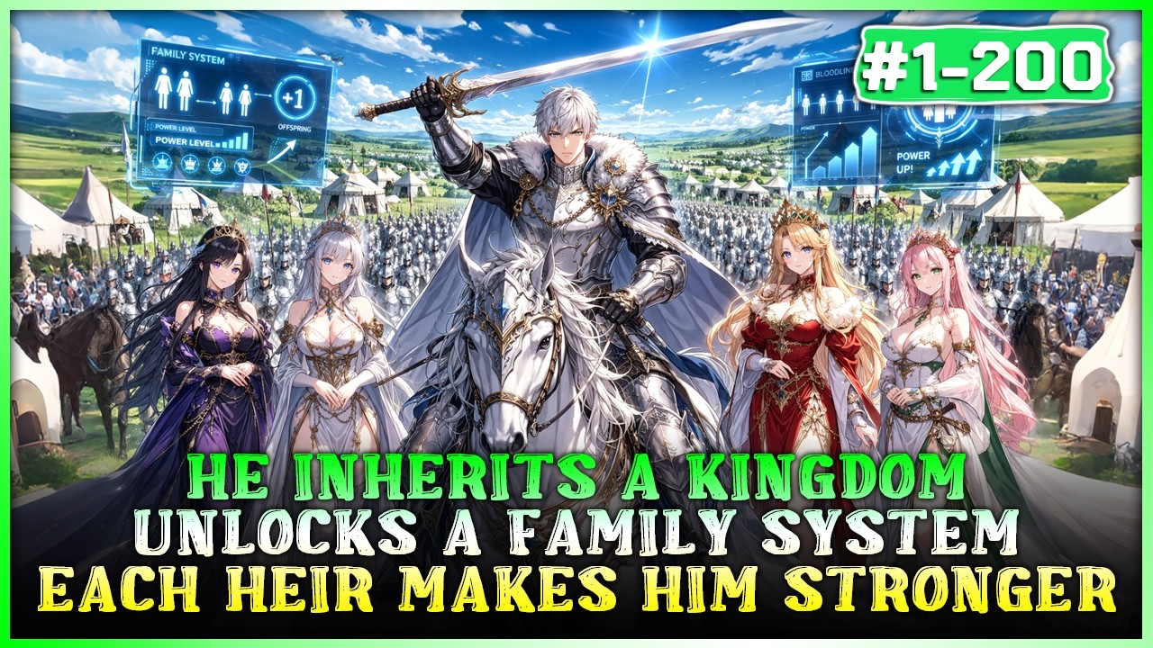 After Inheriting a Kingdom, I Unlock a Family System&mdash;The More Heirs I Have, the Stronger I Become!