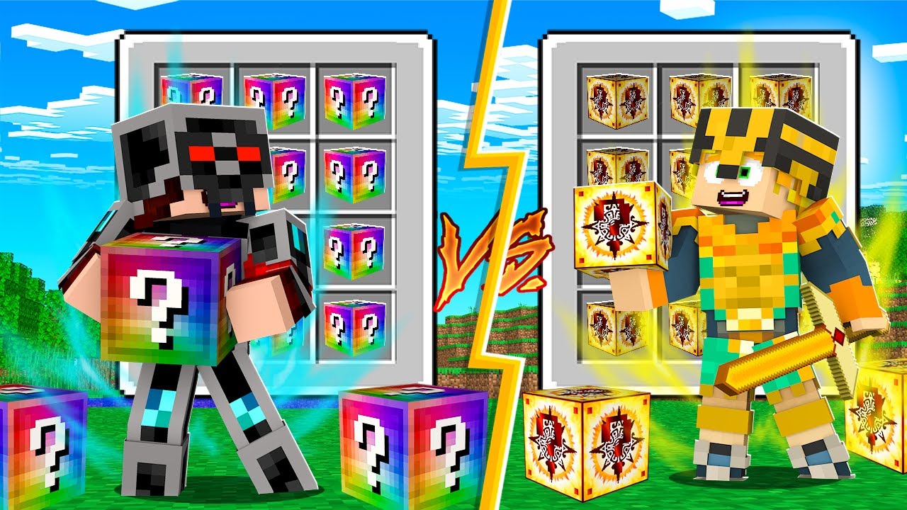 LUCKY BLOCK AVARITIA VS LUCKY BLOCK INCA