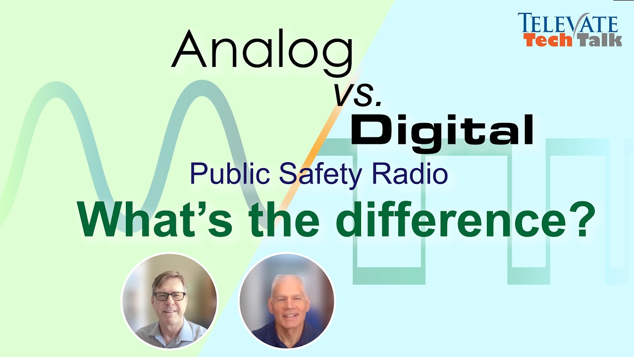 Analog vs. Digital Public Safety Radio: What's the difference?
