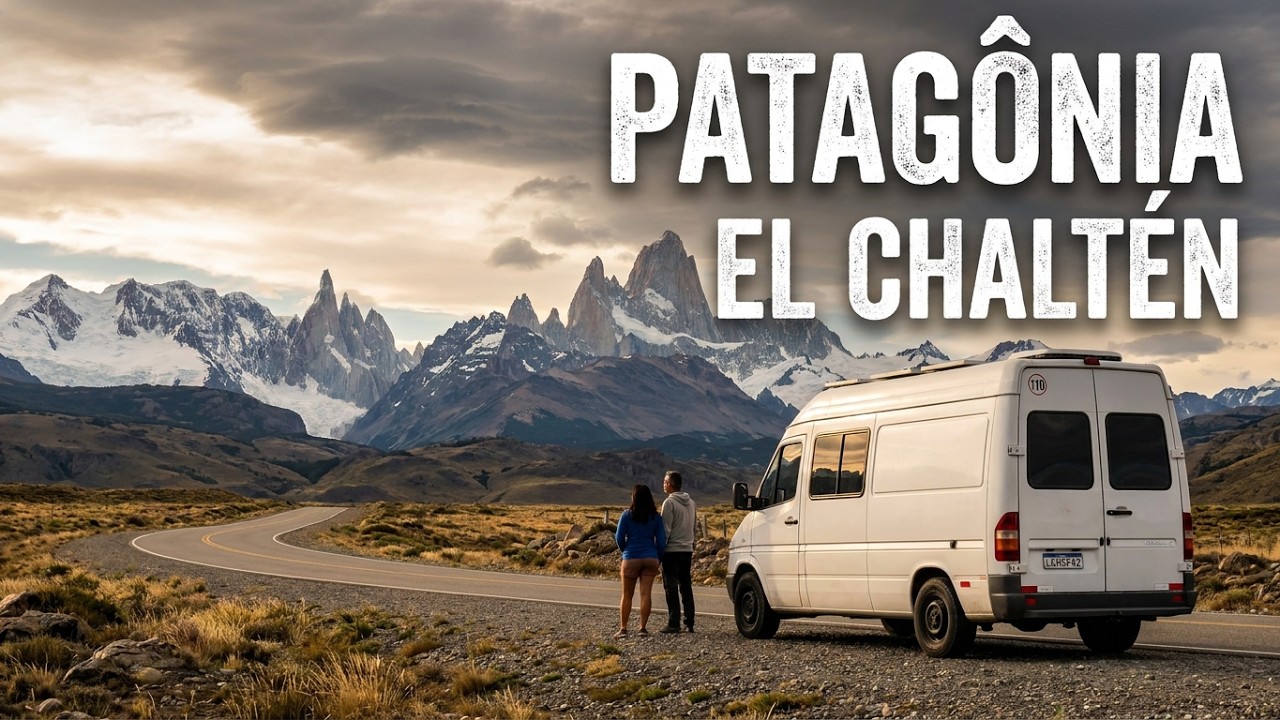 DE TRES LAGOS A EL CHALTÉN: Nossa Rotina na Estrada com a Sprinter