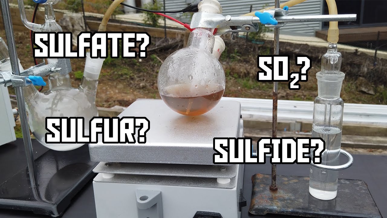 Sulfuric Acid From Sulfur Dioxide?