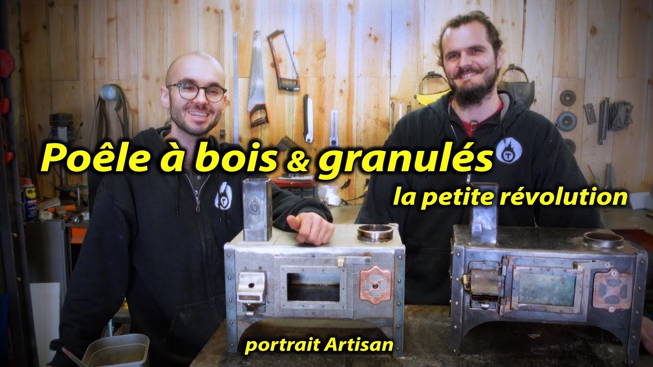 Artisan Poêle à Bois et Granulés TITOO - Habitat Alternatif - Made in France #portrait #artisan