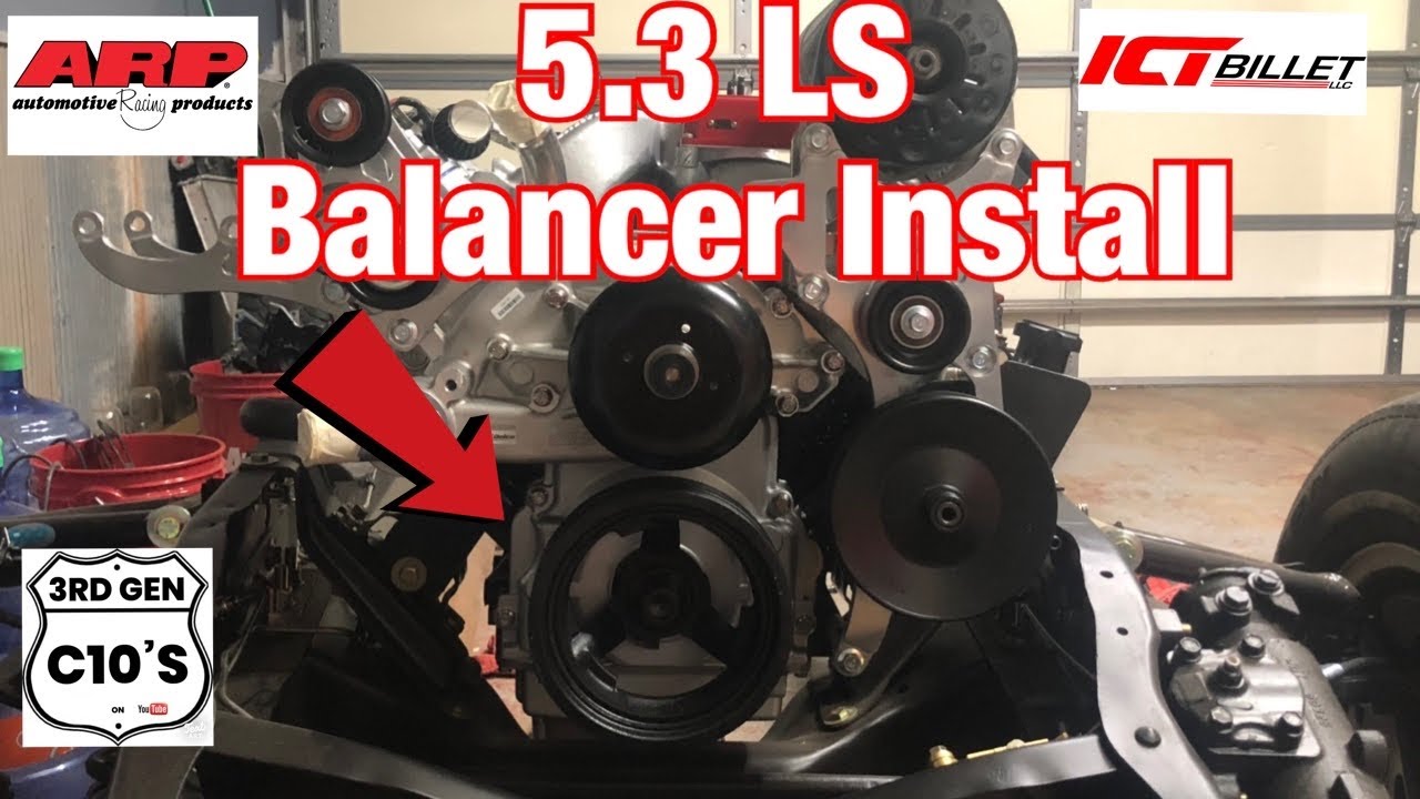Установка гармонического балансира LS 5.3 (LM7)