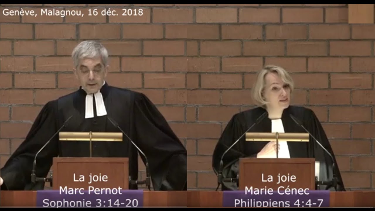 La joie ( Sophonie 3:14-20 ; Philippiens 4:2-7 )