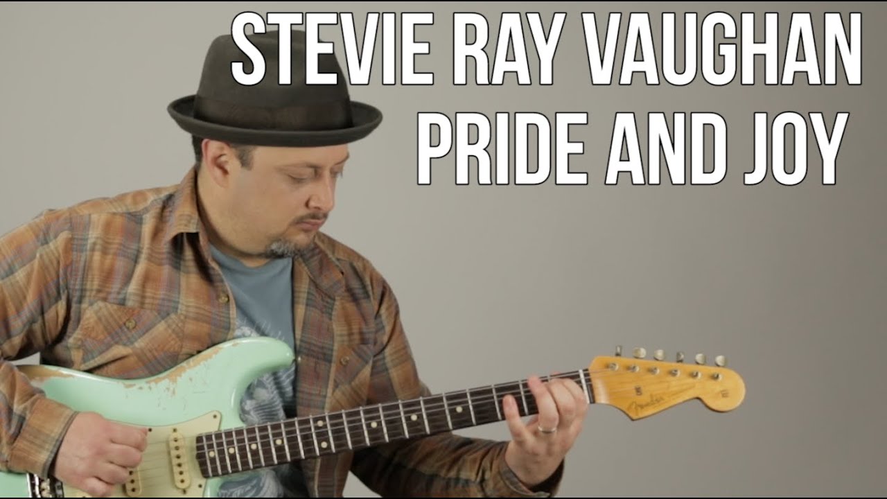 Stevie Ray Vaughan - Pride and Joy - Blues Guitar Lesson - Texas Blues Fender Strat